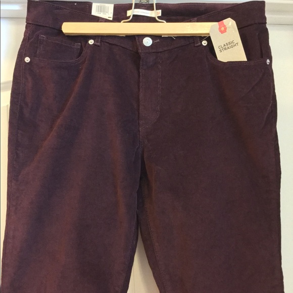 🆕Levi Classic midrise cords w32/l30, dark purple. - Picture 3 of 6